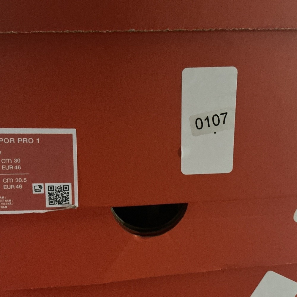 Nike Zoom Air Vapor Pro 1/red-size 12 - Picture 6 of 6